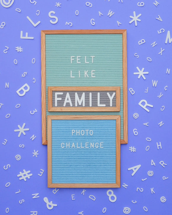 A Family of Letter Boards Free