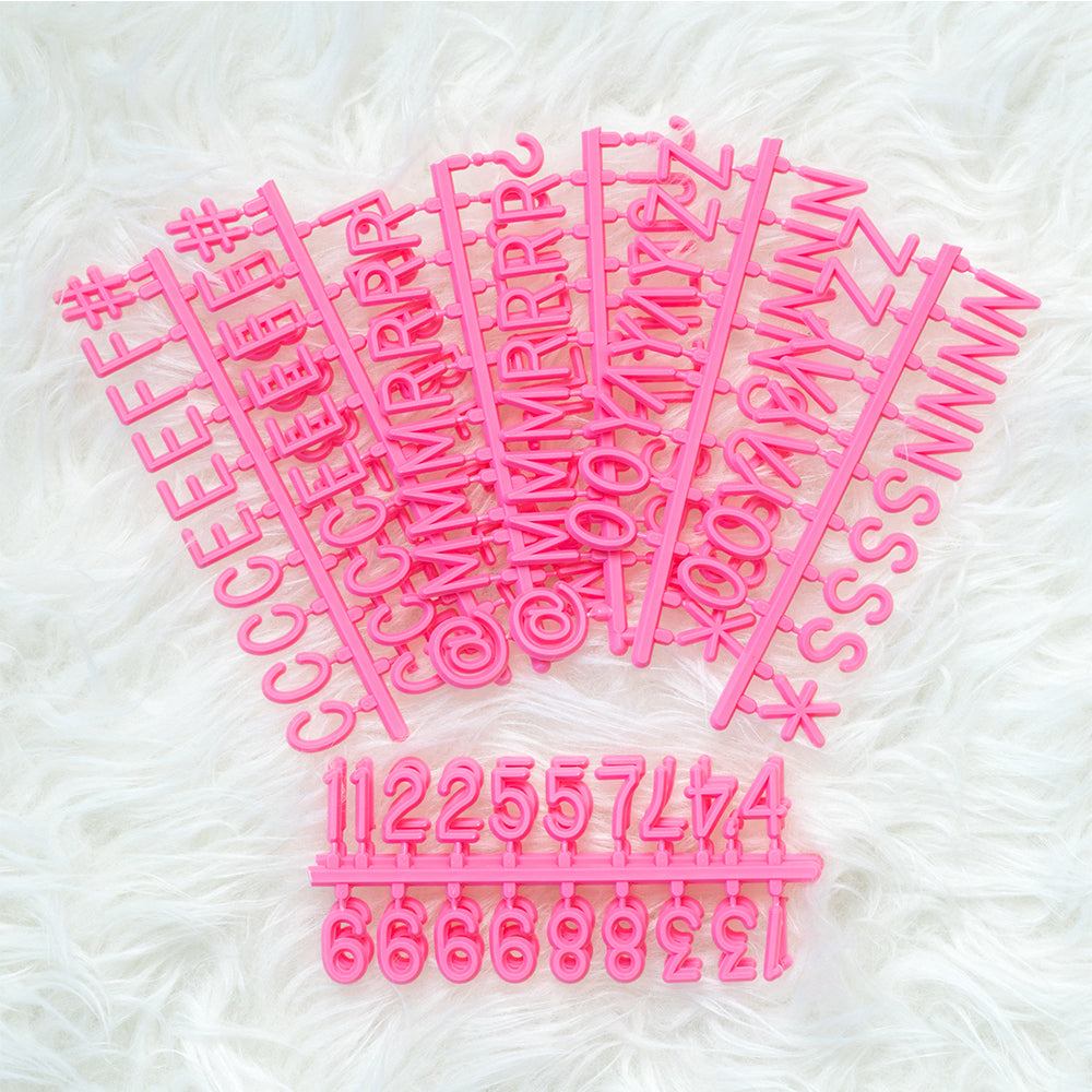 3/4" Pinky Promise Letter Set, 300-Piece
